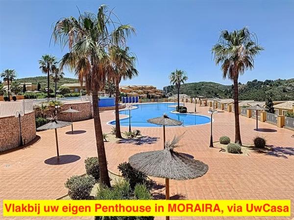 Grote foto uw eigen penthouse in moraira met prachtig terras huizen en kamers bestaand europa