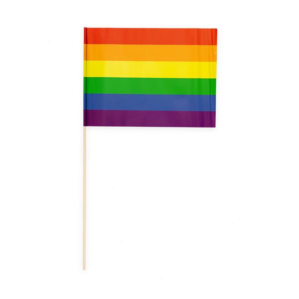 Grote foto regenboog vlag 10st verzamelen overige verzamelingen