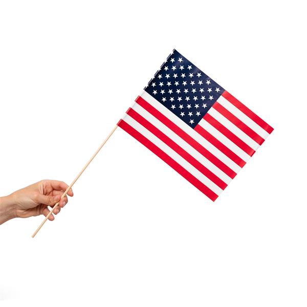 Grote foto amerika vlag 10st verzamelen overige verzamelingen