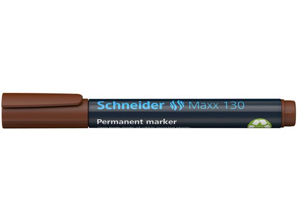 Grote foto marker schneider maxx 130 permanent ronde punt bruin verzamelen overige verzamelingen