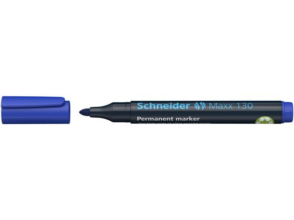 Grote foto marker schneider maxx 130 permanent ronde punt blauw verzamelen overige verzamelingen