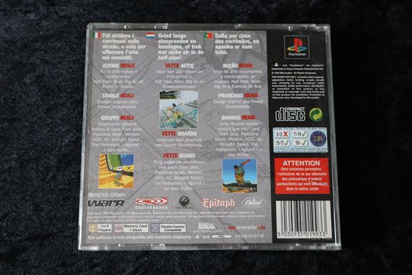 Grote foto street skater playstation 1 ps1 no manual spelcomputers games overige playstation games