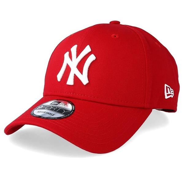 Grote foto new era new york yankees mlb 9forty cap rood kleding dames hoeden en petten