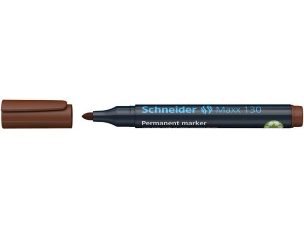 Grote foto marker schneider maxx 130 permanent ronde punt bruin verzamelen overige verzamelingen