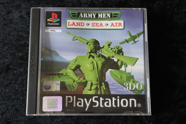 Grote foto army men land sea air playstation 1 ps1 no manual spelcomputers games overige playstation games