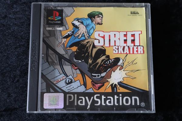 Grote foto street skater playstation 1 ps1 no manual spelcomputers games overige playstation games