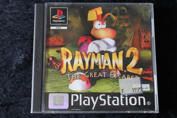 Grote foto rayman 2 playstaton 1 ps1 no manual spelcomputers games overige playstation games