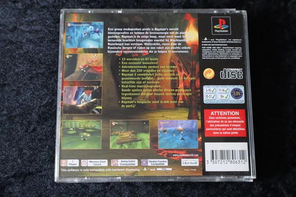 Grote foto rayman 2 playstaton 1 ps1 no manual spelcomputers games overige playstation games