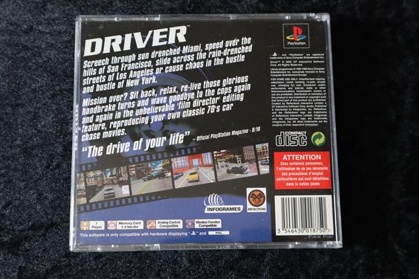 Grote foto driver best of infogrames playstation 1 ps1 no manual spelcomputers games overige playstation games