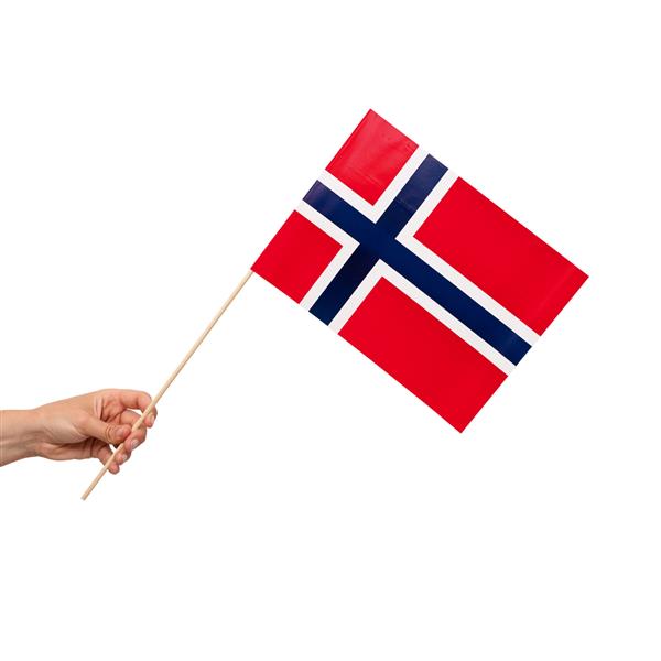 Grote foto noorwegen vlag 10st verzamelen overige verzamelingen
