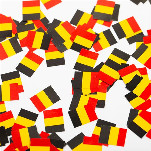 Grote foto belgie tafelconfetti papier 150st verzamelen overige verzamelingen