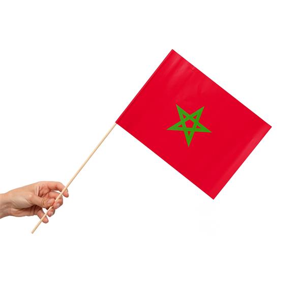 Grote foto marokko vlag 10st verzamelen overige verzamelingen