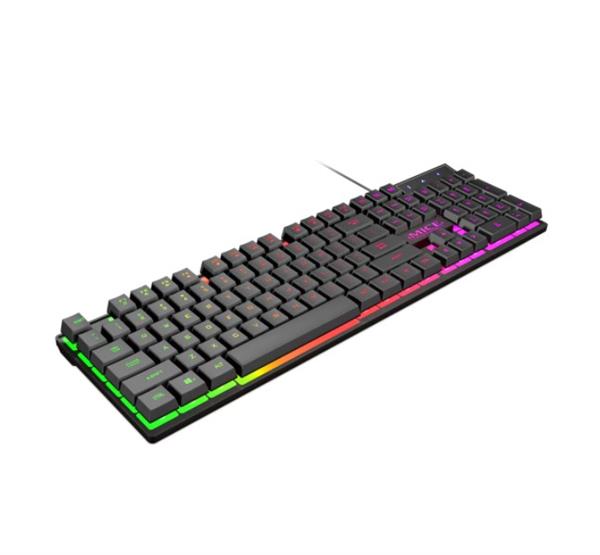 Grote foto elementkey ak60 gaming usb keyboard 104 toetsen multimedia toetsen led membraam klik computers en software overige computers en software