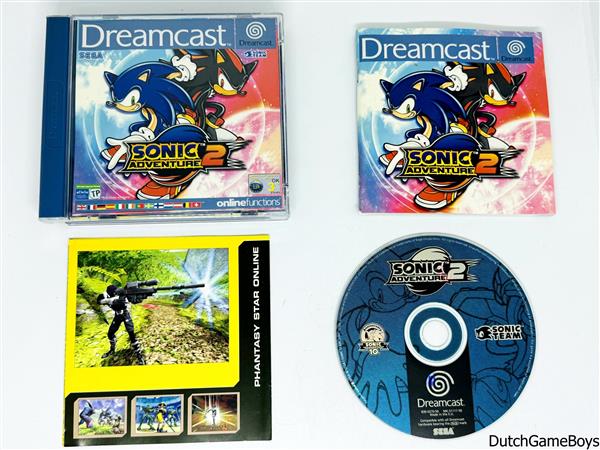 Grote foto sega dreamcast sonic adventure 2 spelcomputers games overige games