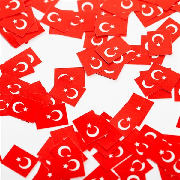 Grote foto turkije tafelconfetti papier 150st verzamelen overige verzamelingen