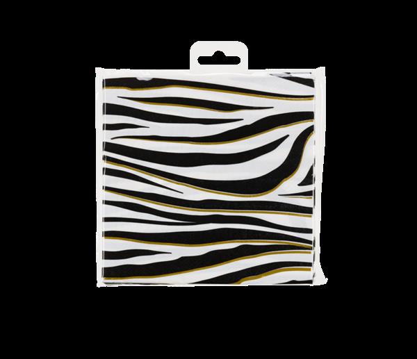Grote foto zebra servetten 16cm 16st verzamelen overige verzamelingen