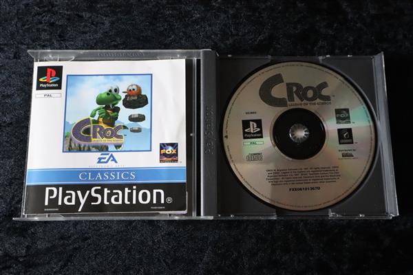 Grote foto croc legend of the gobbos ps1 classics no front cover spelcomputers games overige playstation games