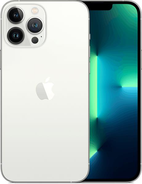Grote foto apple iphone 13 pro max zilver 128gb garantie telecommunicatie apple iphone