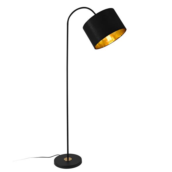 Grote foto vloerlamp staande lamp 173 cm toledo 1xe27 zwart huis en inrichting overige