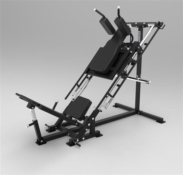 Grote foto toorx professional leg press hack squat hsx 3000 sport en fitness fitness