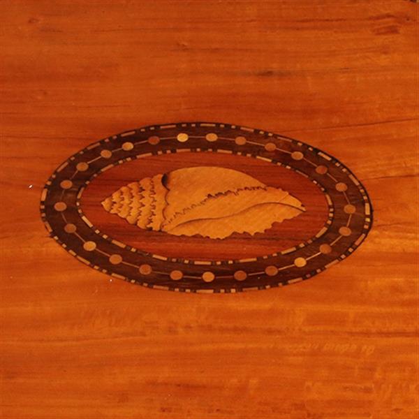 Grote foto ovale theetafel met afneembaar dienblad ca 1870 met twee schelp medaillons no.922825 antiek en kunst stoelen en banken