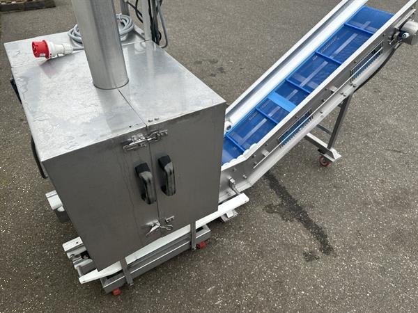 Grote foto abl slicer os08 snijmachine met afvoerband agrarisch tuinbouw