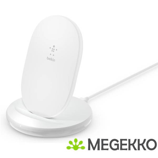 Grote foto belkin boost charge wireless charging stand 15w w. wib002vfwh audio tv en foto algemeen