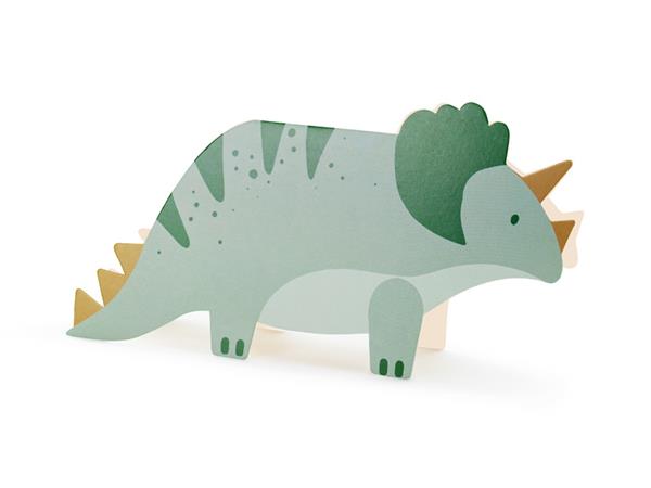 Grote foto uitnodigingen triceratops mix 1 pkt 6 st. verzamelen overige verzamelingen