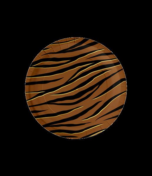 Grote foto tijger borden 23cm 8st verzamelen overige verzamelingen