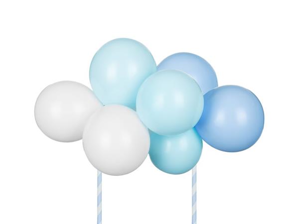 Grote foto blauwe taarttopper ballonnen 29cm verzamelen overige verzamelingen