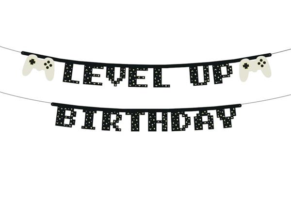 Grote foto gaming party banner level up birthday 2 5m verzamelen overige verzamelingen