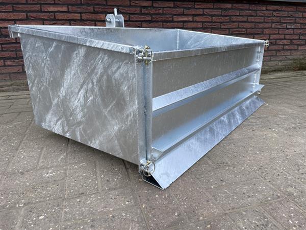 Grote foto transportbak nieuw gegalvaniseerd 100 120 cm voor minitractor agrarisch tractoren