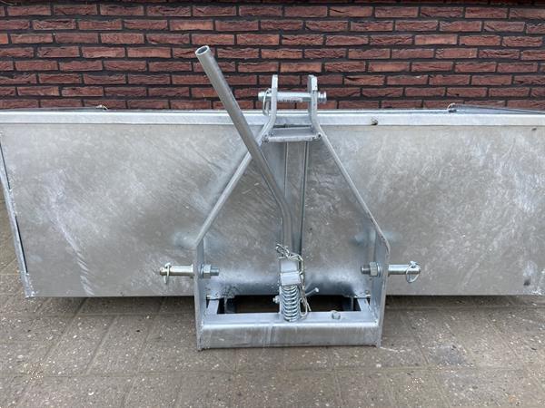 Grote foto transportbak grondbak nieuw gegalvaniseerd 100 120 cm voor minitractor agrarisch tractoren