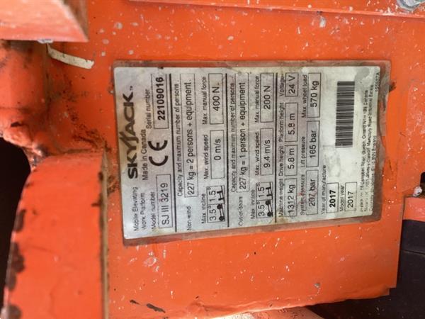 Grote foto skyjack sj3219 doe het zelf en verbouw hoogwerkers