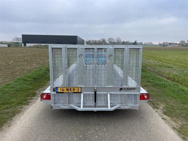 Grote foto vlemmix machinetransporter 480 x 180 3 asser nieuw agrarisch aanhangwagens