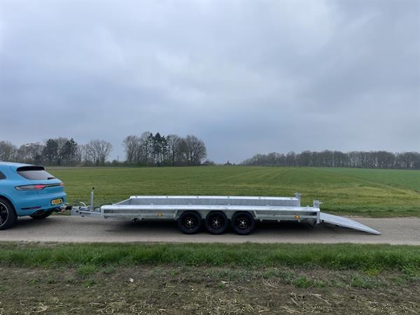 Grote foto vlemmix machinetransporter 480 x 180 3 asser nieuw agrarisch aanhangwagens