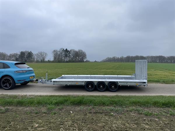 Grote foto vlemmix machinetransporter 480 x 180 3 asser nieuw agrarisch aanhangwagens