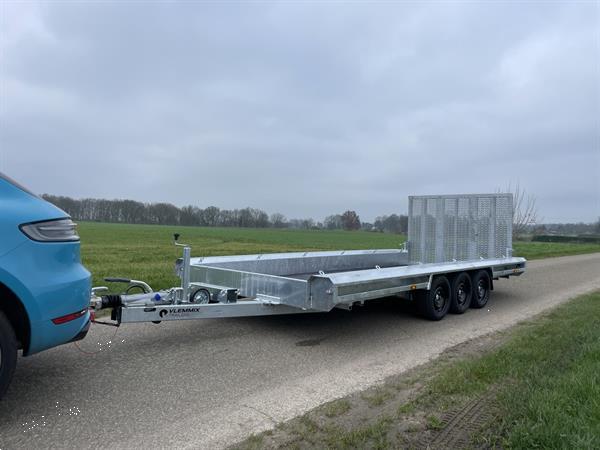 Grote foto vlemmix machinetransporter 480 x 180 3 asser nieuw agrarisch aanhangwagens