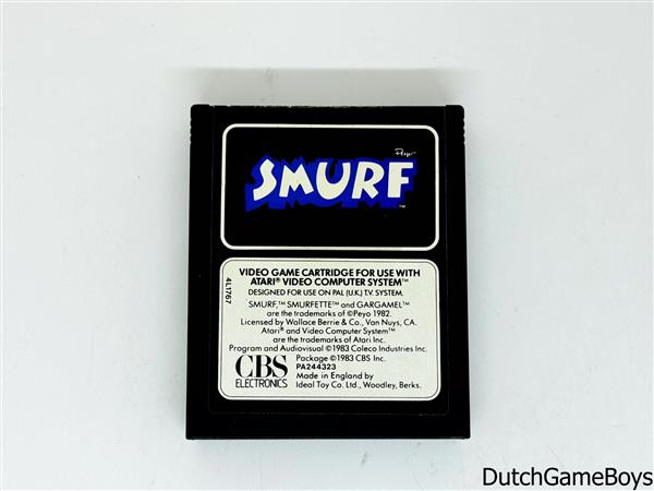 Grote foto atari 2600 smurf spelcomputers games overige games