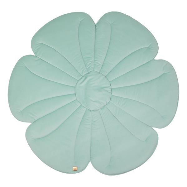 Grote foto velvet bloom mat fresh mint fresh mint kinderen en baby complete kinderkamers