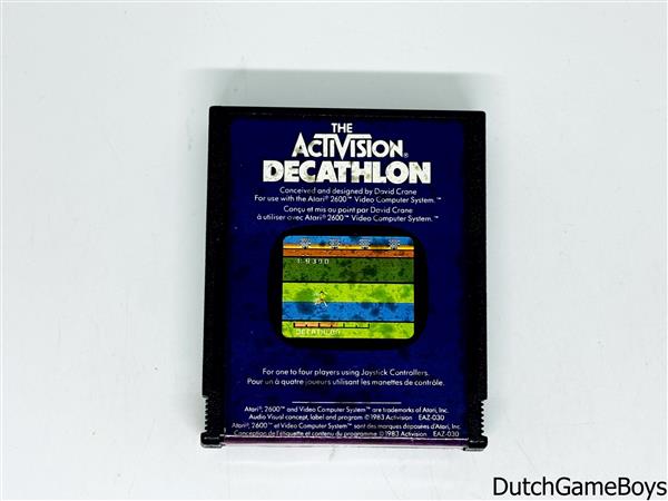 Grote foto atari 2600 decathlon spelcomputers games overige games