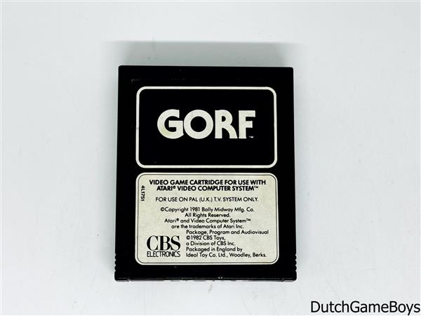 Grote foto atari 2600 gorf spelcomputers games overige games