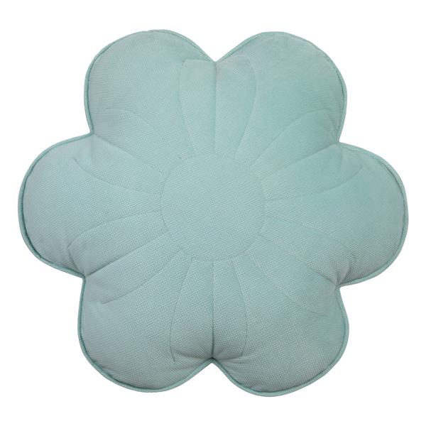 Grote foto velvet bloom sierkussen mint mint kinderen en baby complete kinderkamers