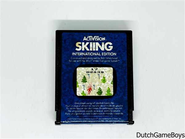 Grote foto atari 2600 skiing spelcomputers games overige games