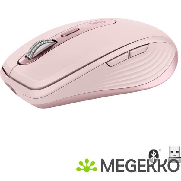 Grote foto logitech mouse mx anywhere 3 roze computers en software overige computers en software