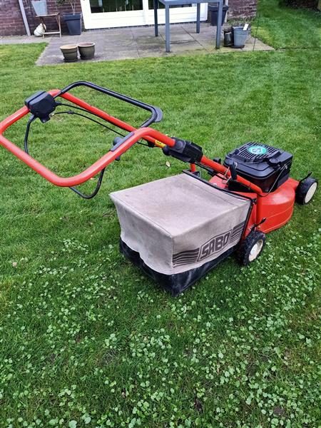 Grote foto sabo 52 economic met aandrijving tuin en terras grasmaaiers