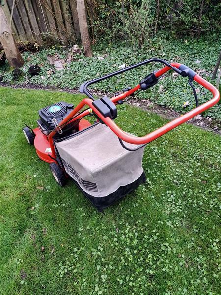 Grote foto sabo 52 economic met aandrijving tuin en terras grasmaaiers