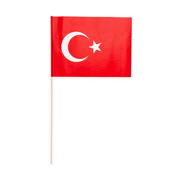 Grote foto turkije vlag 10st verzamelen overige verzamelingen