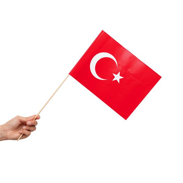 Grote foto turkije vlag 10st verzamelen overige verzamelingen