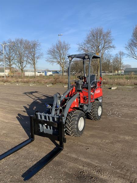 Grote foto pacam 2025lf 25 pk 1510 kg minishovel like giant weidemann agrarisch shovels